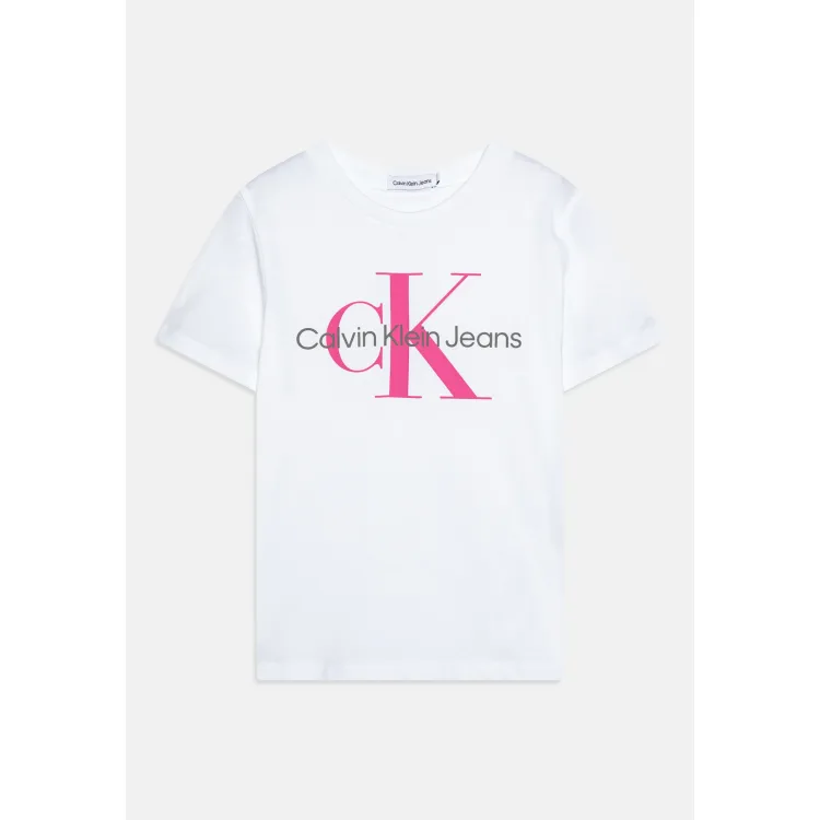 Calvin Klein Jeans MONOGRAM UNISEX - T-shirt con stampa