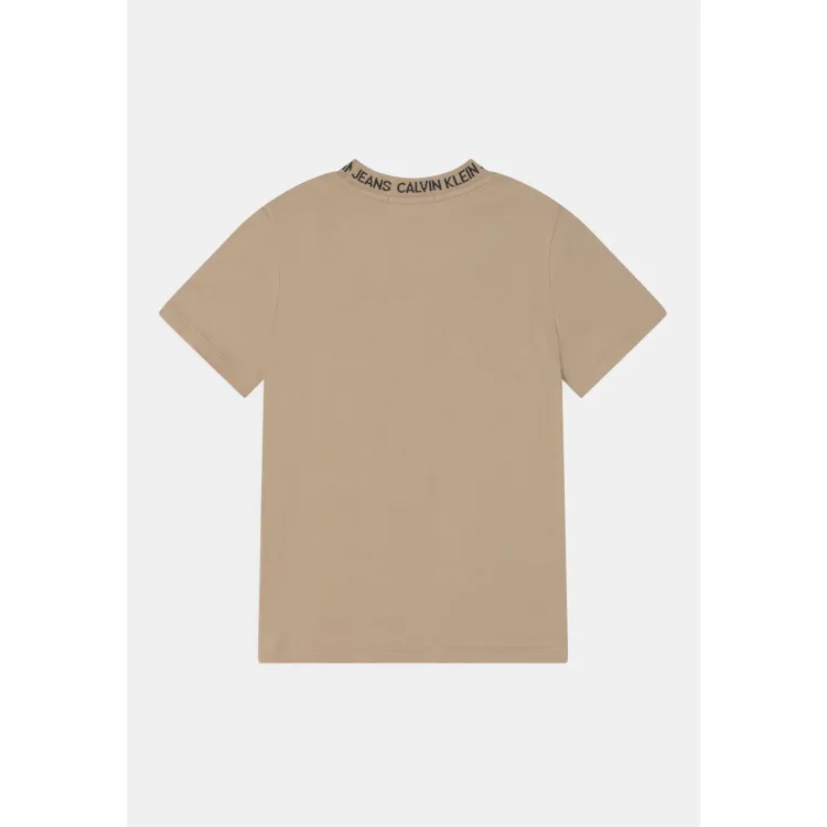Calvin Klein Jeans EXCLUSIVEINTARSIA LOGO UNISEX - T-shirt con stampa
