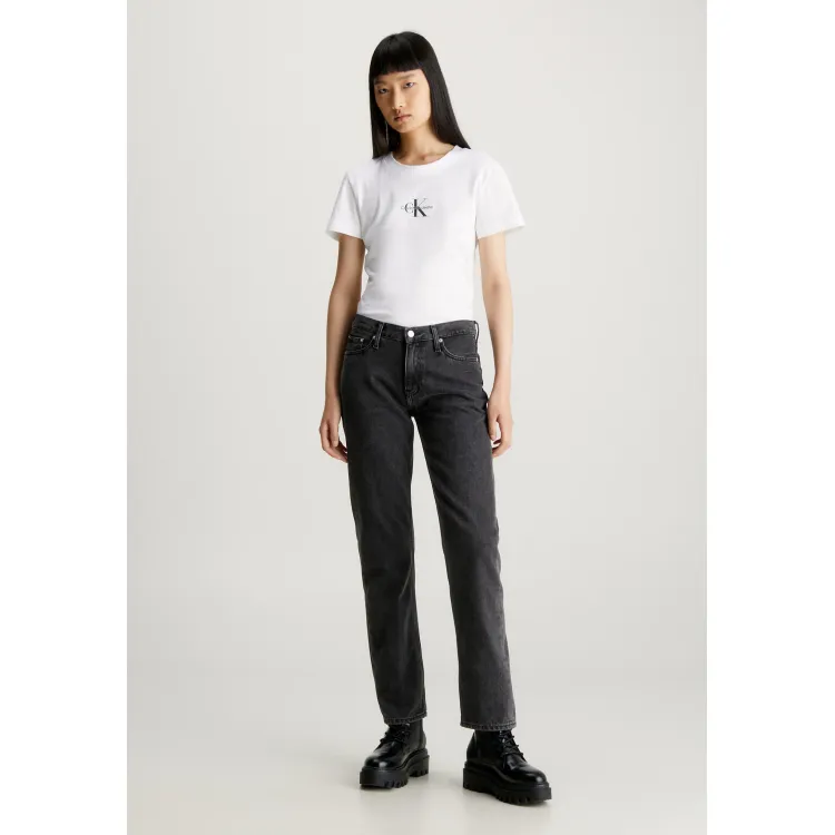 Calvin Klein Jeans MONOLOGO - T-shirt con stampa
