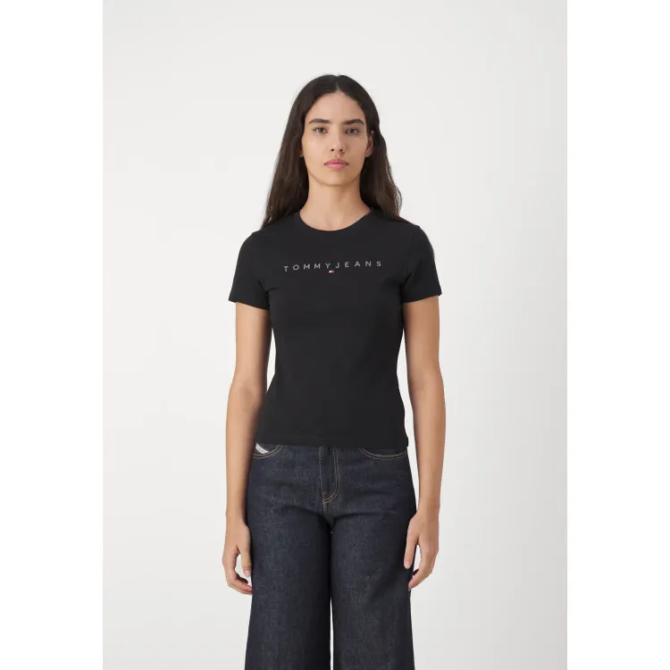 Tommy Jeans SLIM TONAL LINEAR TEE - T-shirt con stampa