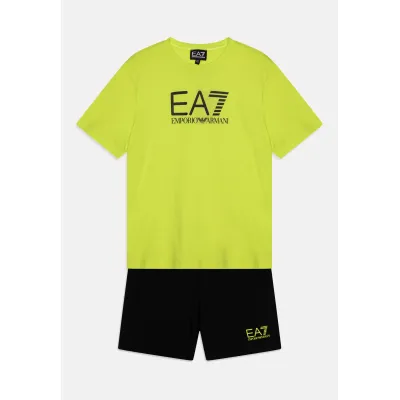 EA7 Emporio Armani TUTA SPORTIVA UNISEX SET - T-shirt con stampa