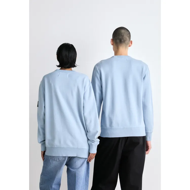 Calvin Klein Jeans WASHED BADGE CREW NECK UNISEX - Felpa