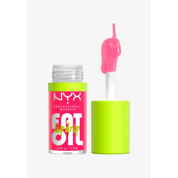 NYX Professional Makeup NYX PROFESSIONAL MAKEUP FAT OIL LIP DRIP -FEUCHTIGKEITSSPENDENDER LIPGLOSS MIT DICKEM APPLIKATOR UND NÄHRENDEN ÖLEN, FARBE: NEWSFEED, ROT - Lucidalabbra