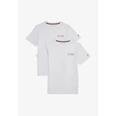 Tommy Hilfiger SHORT SLEEVE TEE UNISEX 2 PACK - T-shirt basic