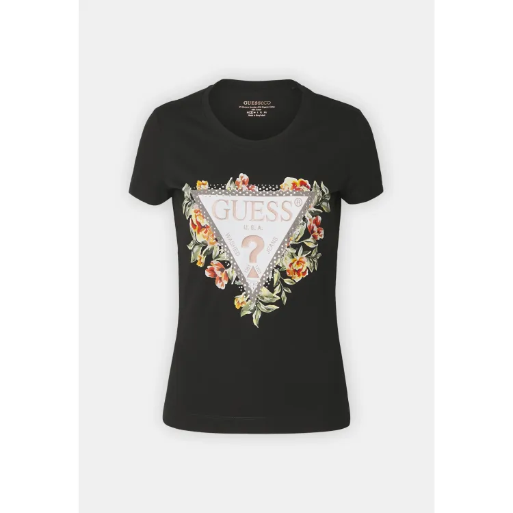 Guess TRIANGLE - T-shirt con stampa