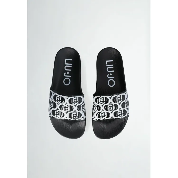 LIU JO MONOGRAM PRINT - Ciabatte da mare