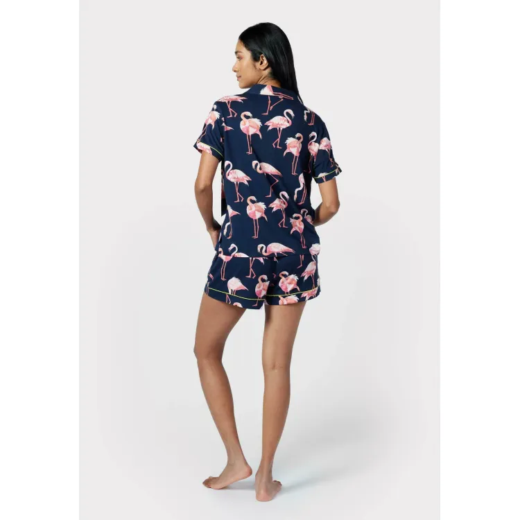 Chelsea Peers FLAMINGO PRINT SET - Pigiama