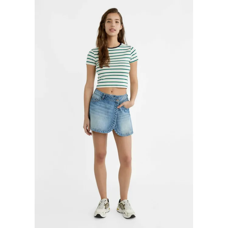 Stradivarius DOUBLE WAIST - Gonna a portafoglio