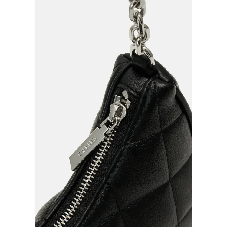 Calvin Klein SQUARE QUILT CHAIN SHOULDER BAG - Borsa a tracolla