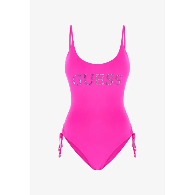 Guess FRONTLOGO STRASS - Costume da bagno