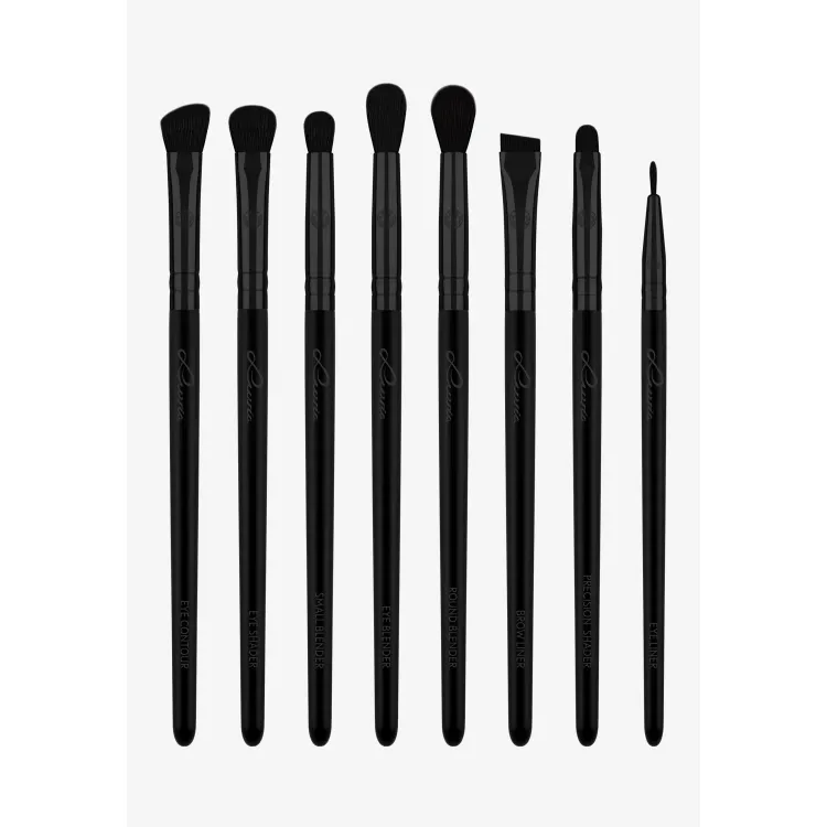 Luvia Cosmetics PRIME VEGAN PRO BLACK EDITION - Kit pennelli