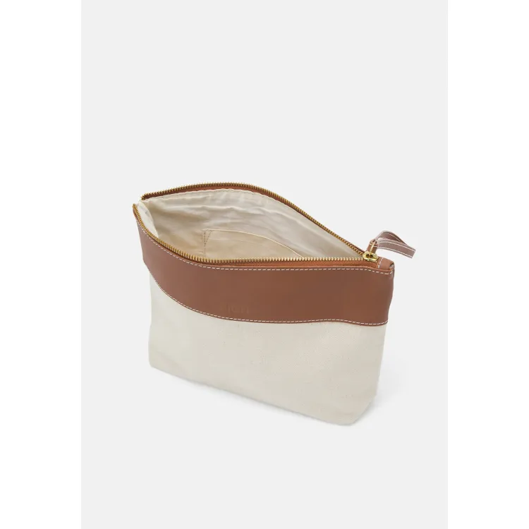 Zign LEATHER MIX WASH BAGS SET - Trousse