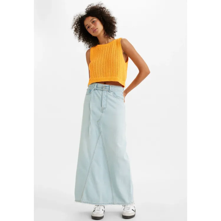 Levi's® ICONIC LONG SKIRT BELT - Gonna lunga