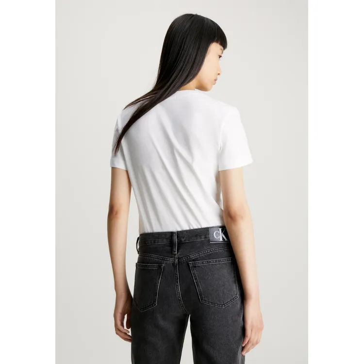 Calvin Klein Jeans MONOLOGO - T-shirt con stampa