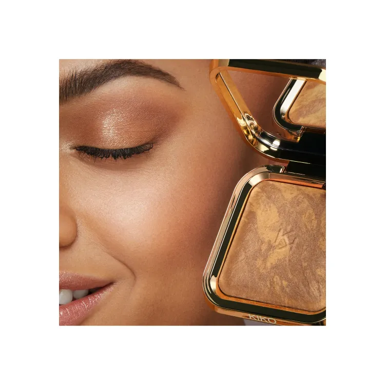 KIKO Milano SILKY GLOW BAKED BRONZER - Terre e abbronzanti