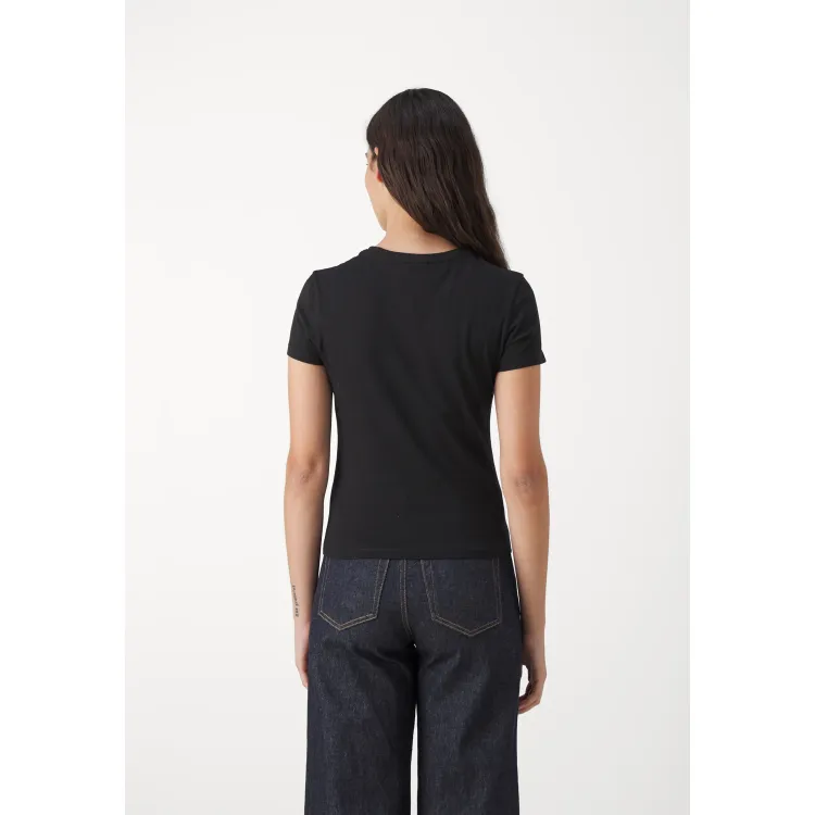 Tommy Jeans SLIM TONAL LINEAR TEE - T-shirt con stampa
