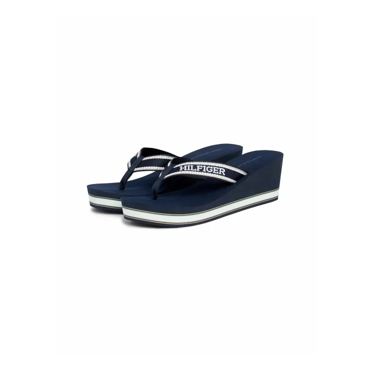 Tommy Hilfiger LOGO STRAP BEACH- Infradito