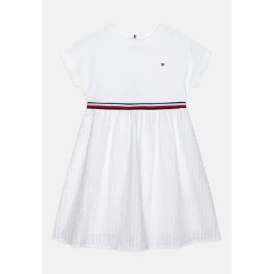 Tommy Hilfiger GLOBAL STRIPE COMBI DRESS - Vestito estivo