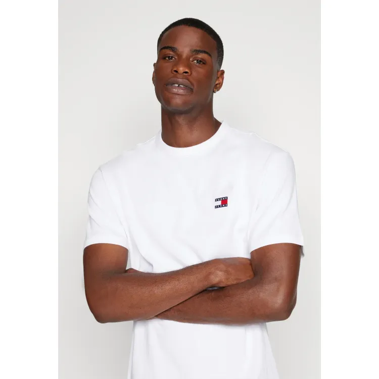 Tommy Jeans BADGE TEE UNISEX - T-shirt basic