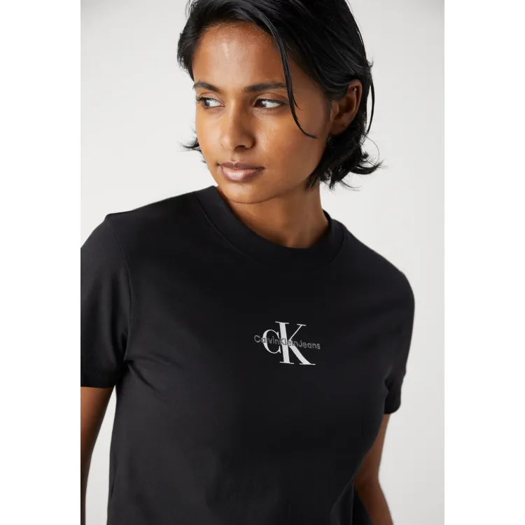 Calvin Klein Jeans MONOLOGO - T-shirt con stampa
