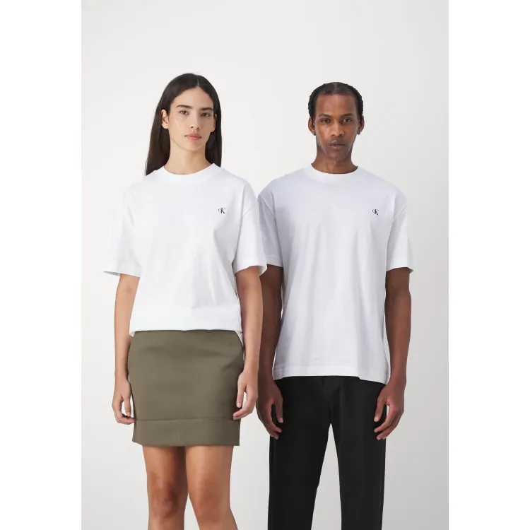 Calvin Klein Jeans BLOWN UP DIFFUSED STACKED TEE UNISEX - T-shirt con stampa