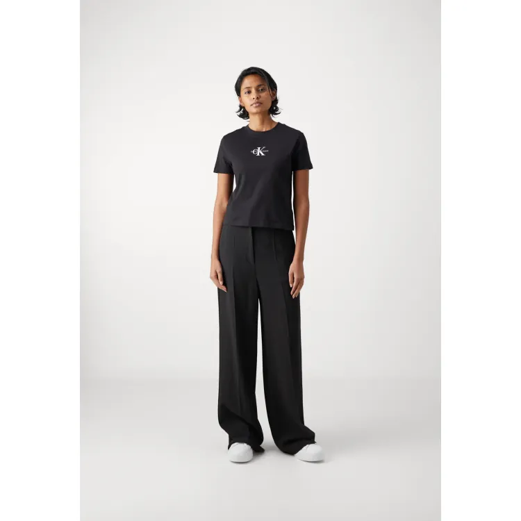 Calvin Klein Jeans MONOLOGO - T-shirt con stampa