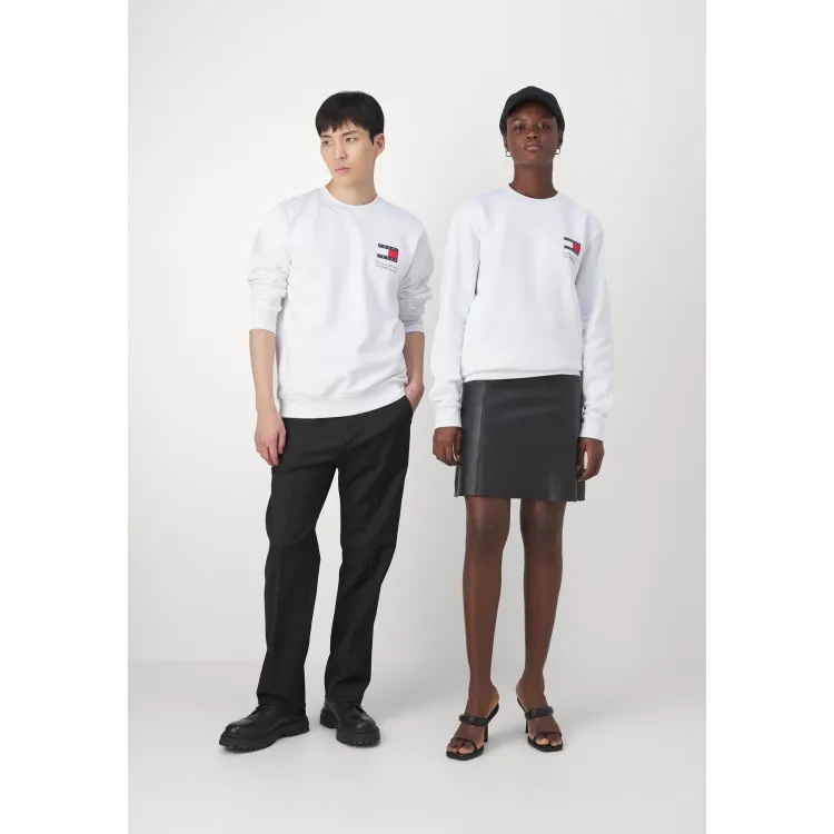 Tommy Jeans ESSENTIAL FLAG CNECK UNISEX - Felpa