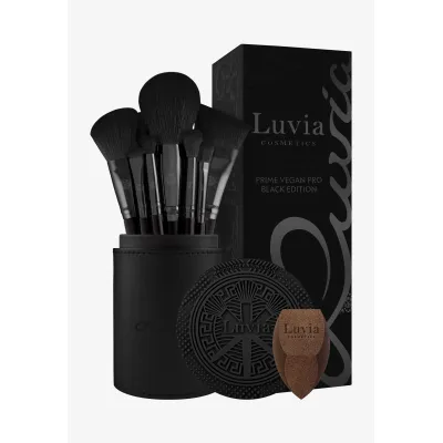 Luvia Cosmetics PRIME VEGAN PRO BLACK EDITION - Kit pennelli