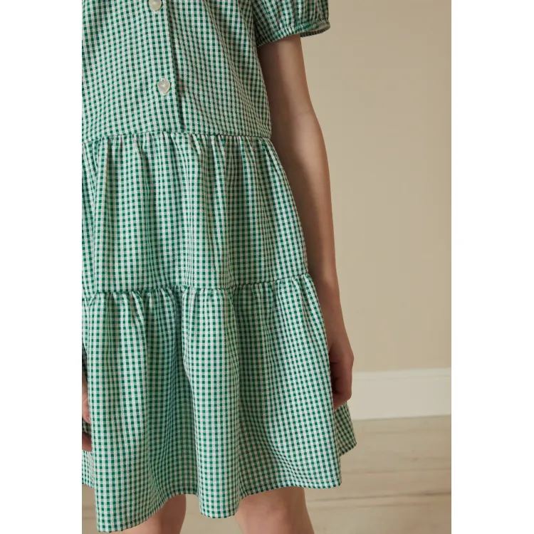 Next RICH SCHOOL GINGHAM TIERED PRETTY - Vestito estivo