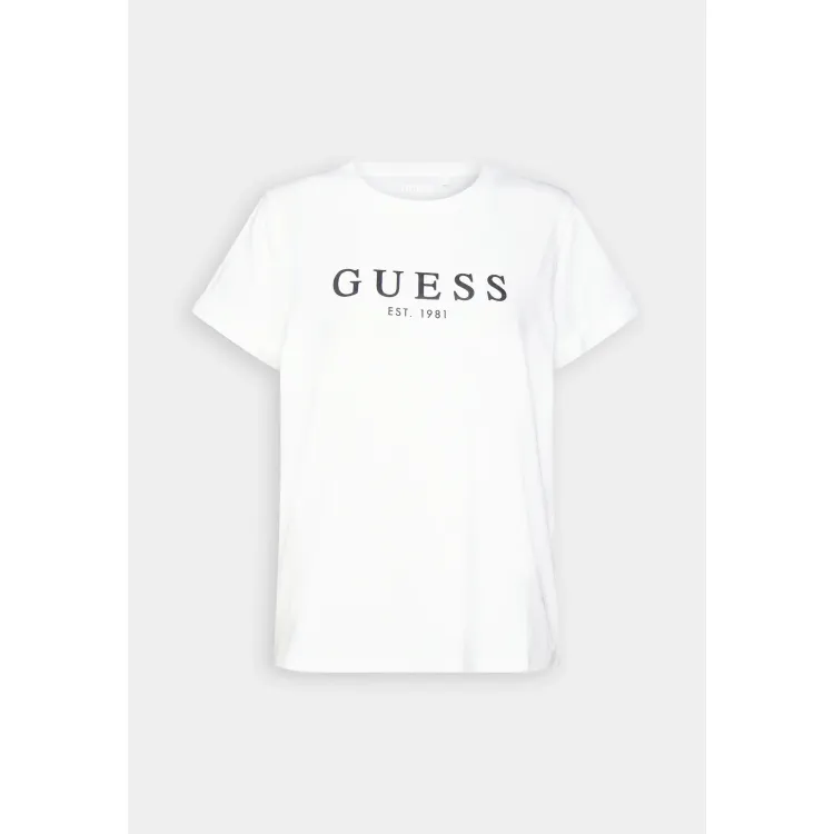 Guess ROLL CUFF - T-shirt con stampa