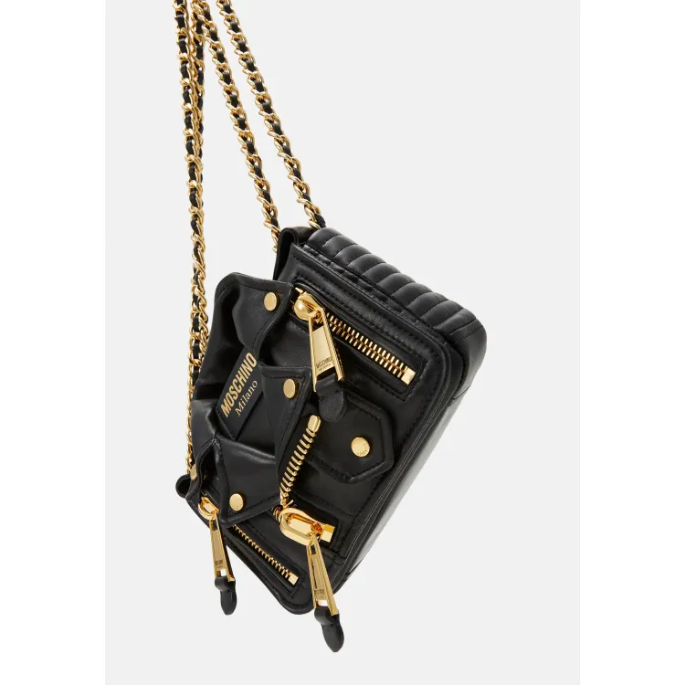 MOSCHINO BIKER BAG - Borsa a tracolla