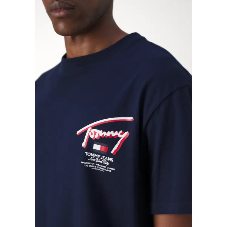 Tommy Jeans STREET TEE UNISEX - T-shirt con stampa