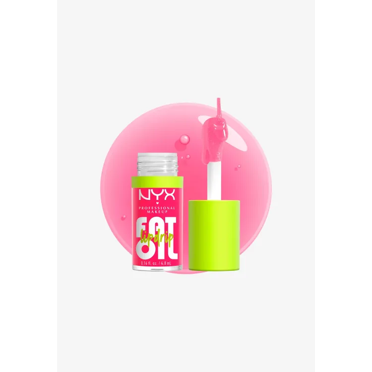 NYX Professional Makeup NYX PROFESSIONAL MAKEUP FAT OIL LIP DRIP -FEUCHTIGKEITSSPENDENDER LIPGLOSS MIT DICKEM APPLIKATOR UND NÄHRENDEN ÖLEN, FARBE: NEWSFEED, ROT - Lucidalabbra