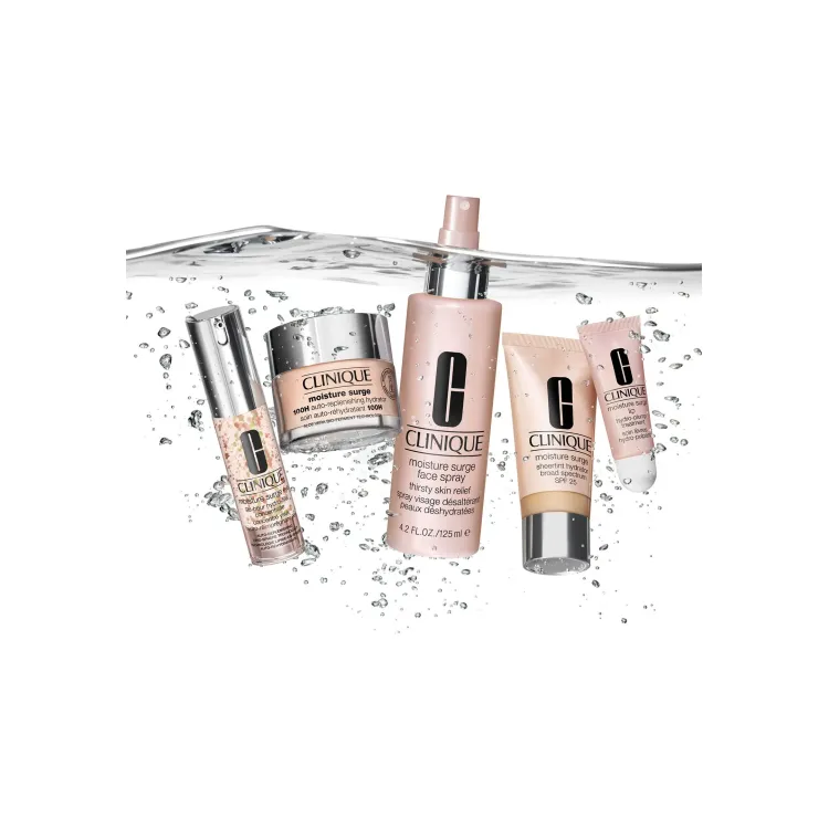 Clinique MOISTURE SURGE 100H AUTO REPLENISHING HYDRATOR WITH ALOE VERA BI - Crema da giorno