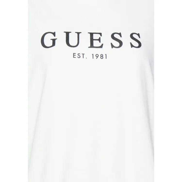 Guess ROLL CUFF - T-shirt con stampa