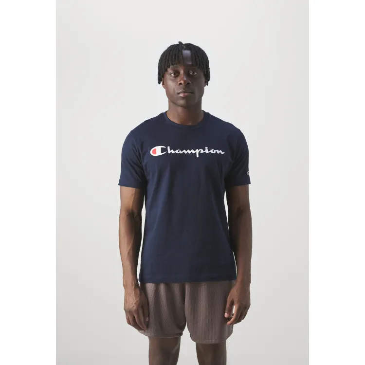 Champion ICONS CREWNECK LARGE LOGO - T-shirt con stampa