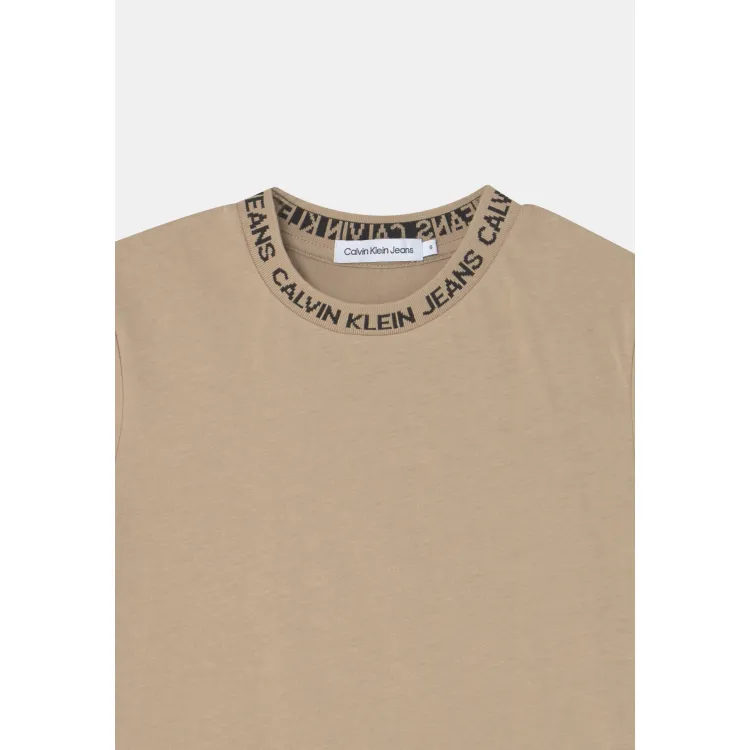 Calvin Klein Jeans EXCLUSIVEINTARSIA LOGO UNISEX - T-shirt con stampa