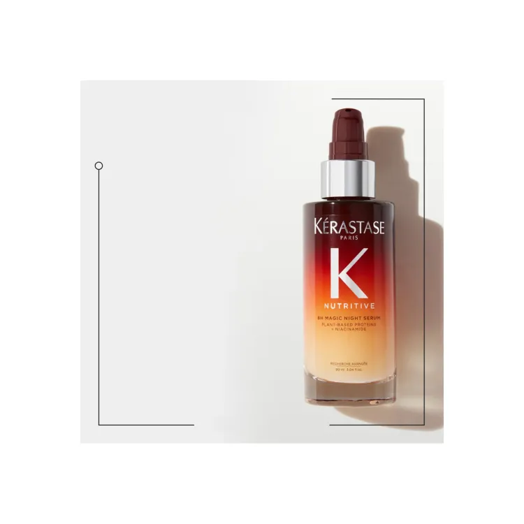 KÉRASTASE NUTRITIVE 8H MAGIC NIGHT SERUM INTENSE OVERNIGHT NOURISHMENT FOR DRY HAIR - Trattamenti capelli