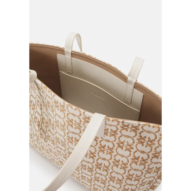 Pinko CARRIE BIG LOGO- Shopping bag