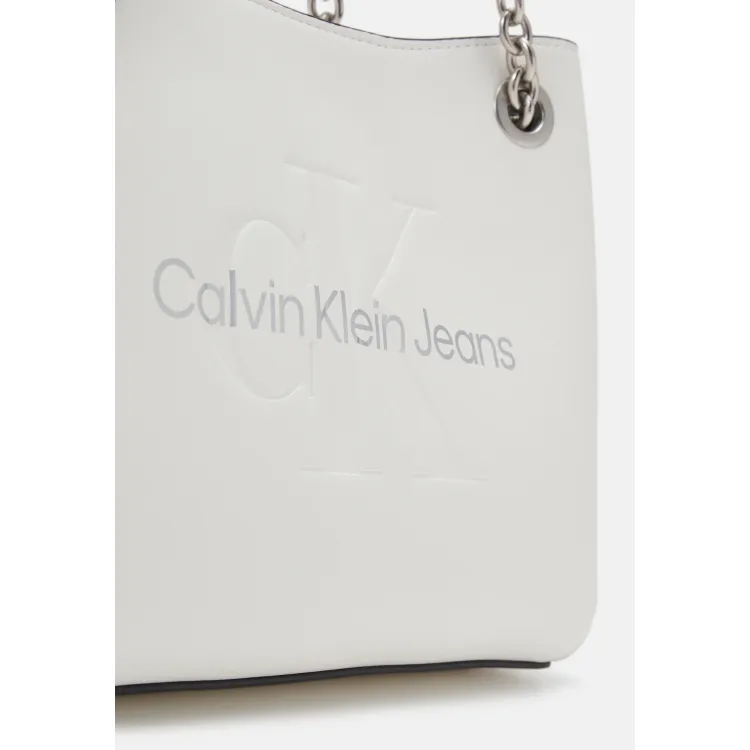 Calvin Klein Jeans SCULPTED SHOULDER BAG MONO - Borsa a mano