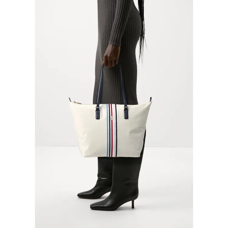Tommy Hilfiger POPPY TOTE CORP - Shopping bag
