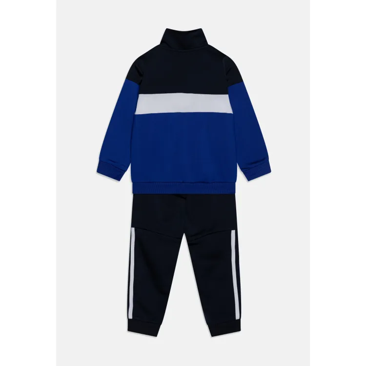 adidas Performance TIBERIO 3-STRIPES COLORBLOCK SHINY KIDS - Tuta