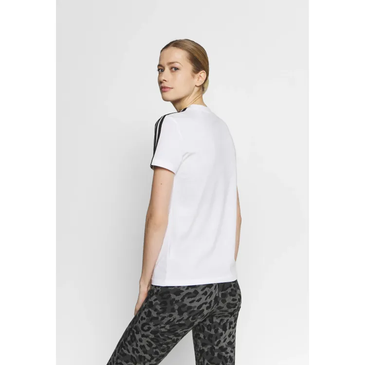 adidas Sportswear ESSENTIALS SLIM 3-STRIPES - T-shirt con stampa