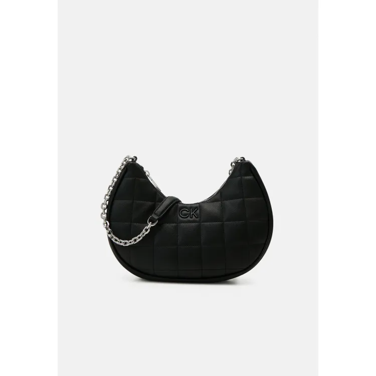 Calvin Klein SQUARE QUILT CHAIN SHOULDER BAG - Borsa a tracolla