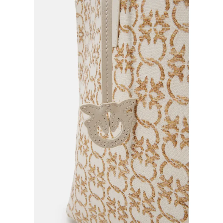 Pinko CARRIE BIG LOGO- Shopping bag