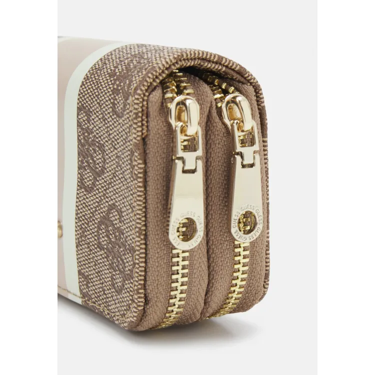 Guess DOUBLE ZIP MINI WALLET - Portafoglio