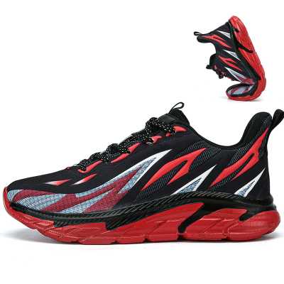 New Men's Breathable Running Shoes Big Size Male Indoor Outdoor Sport Casual Sneakers Women Footwear Soft Sole Lace up