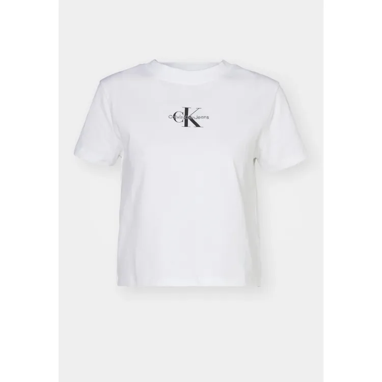 Calvin Klein Jeans MONOLOGO - T-shirt con stampa