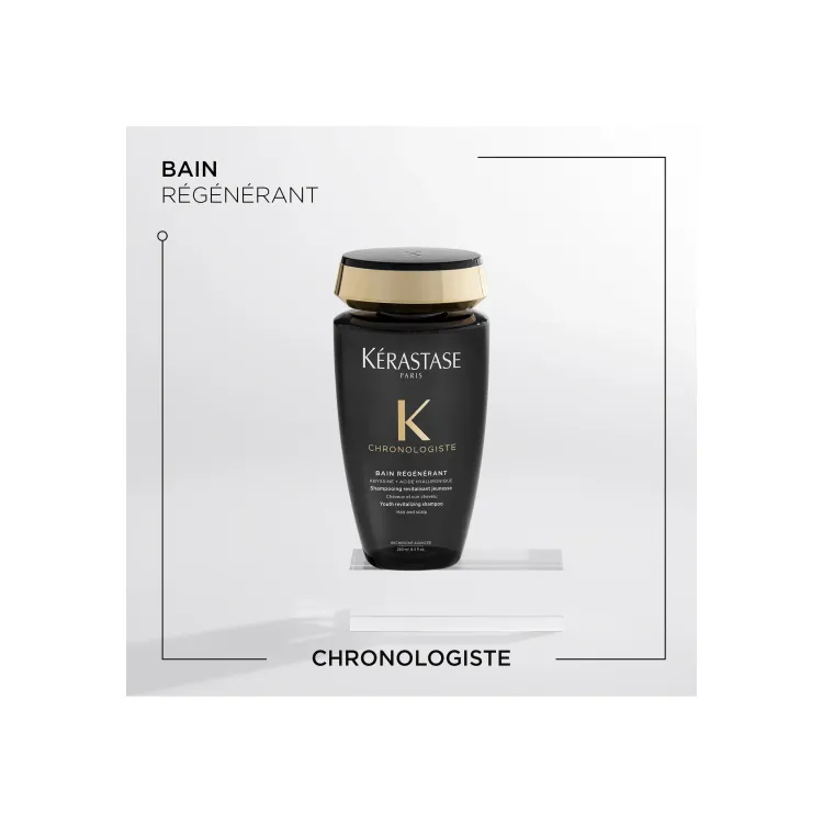 KÉRASTASE CHRONOLOGISTE BAIN REGENERANT YOUTH REVITALIZING SHAMPOO FOR ALL HAIR TYPES - Shampoo