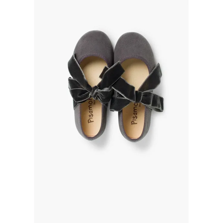 Pisamonas CON LAZO DE TERCIOPELO - Ballerine con cinturino